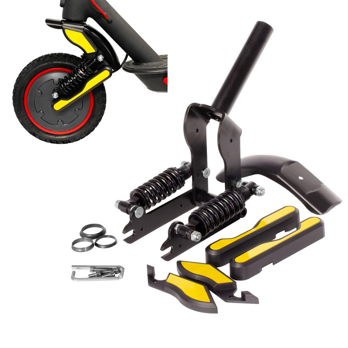 Horquilla amortiguadora delantera compatible con patinete Xiaomi M365/1S / Essential Lite/Pro/Pro 2