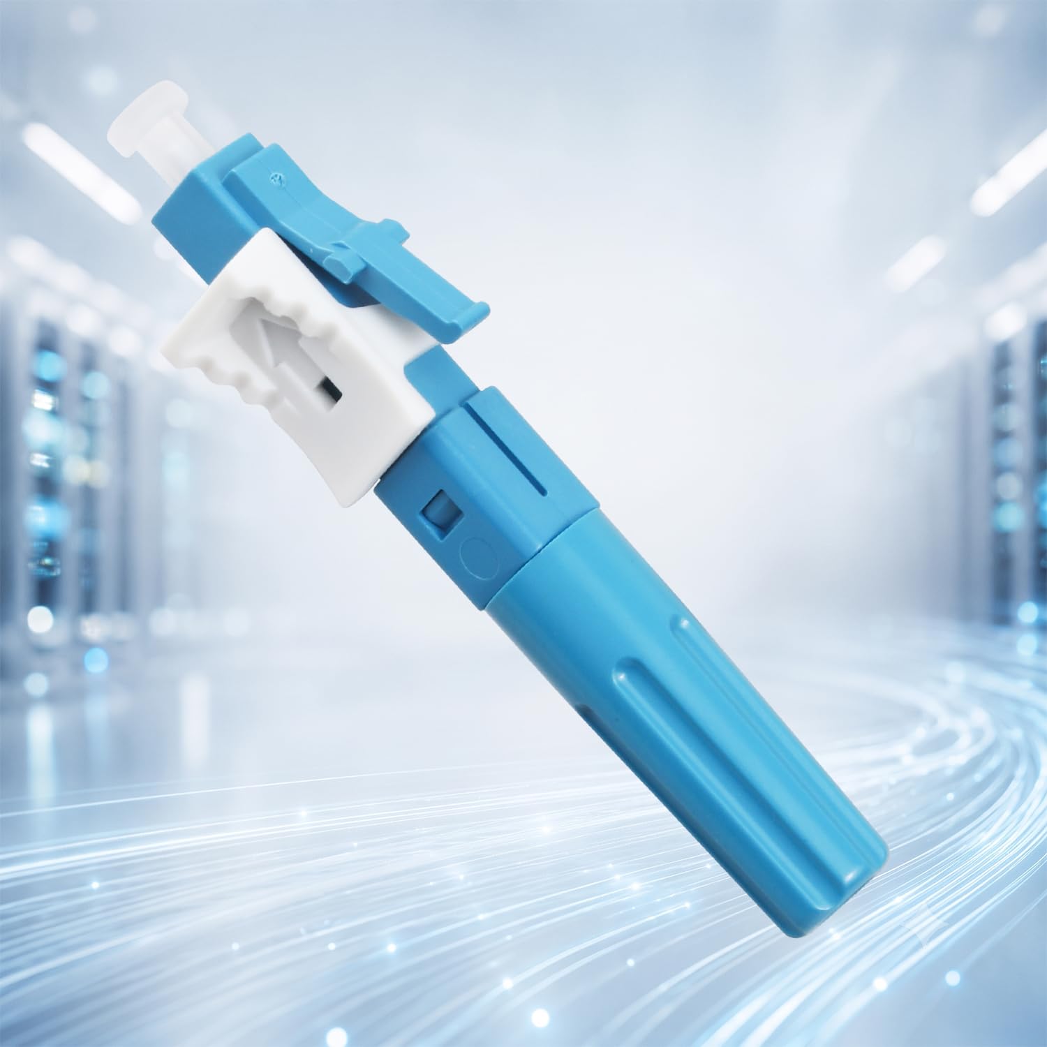10 Pcs LC/UPC Singlemode 9/125μm Fiber Optic Fast Connector