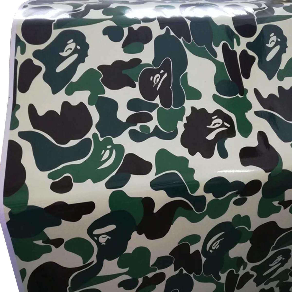 Film vinyle camouflage numérique 50x200 cm pour masquer rayures de voiture et PC