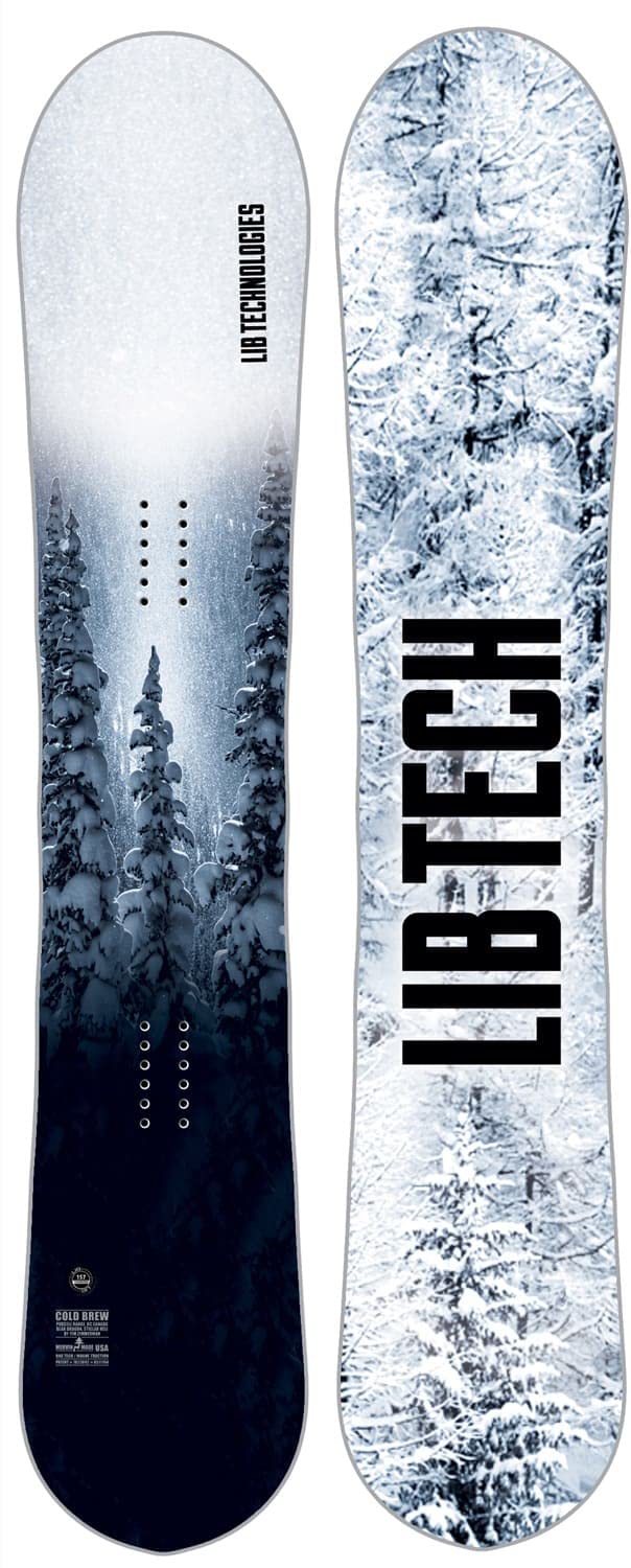 Lib Tech Libtech Snowboard Cold Brew, heren, grijs, maat 157