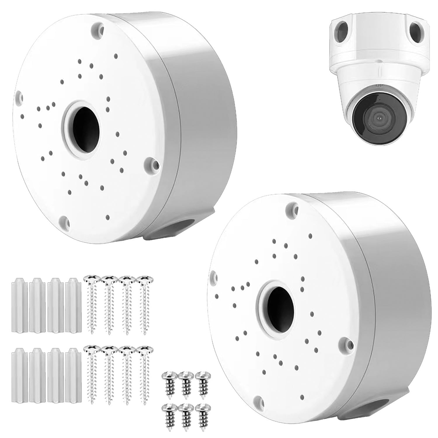 Staffa CCTV Per Telecamera Di Montaggio Di Sicurezza Staffa Impermeabile Per Angolo Esterno Della Parete Staffa - Foto 2