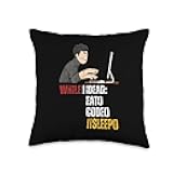 Funny IT Developer Art For Men Women Programming Programmer Throw Pillow