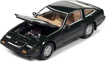 Amazon.com: Johnny Lightning 1984 Nissan 300ZX Dark Green with