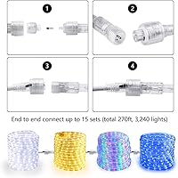 Vista 2 de Brizled . Cuerda de luces LED