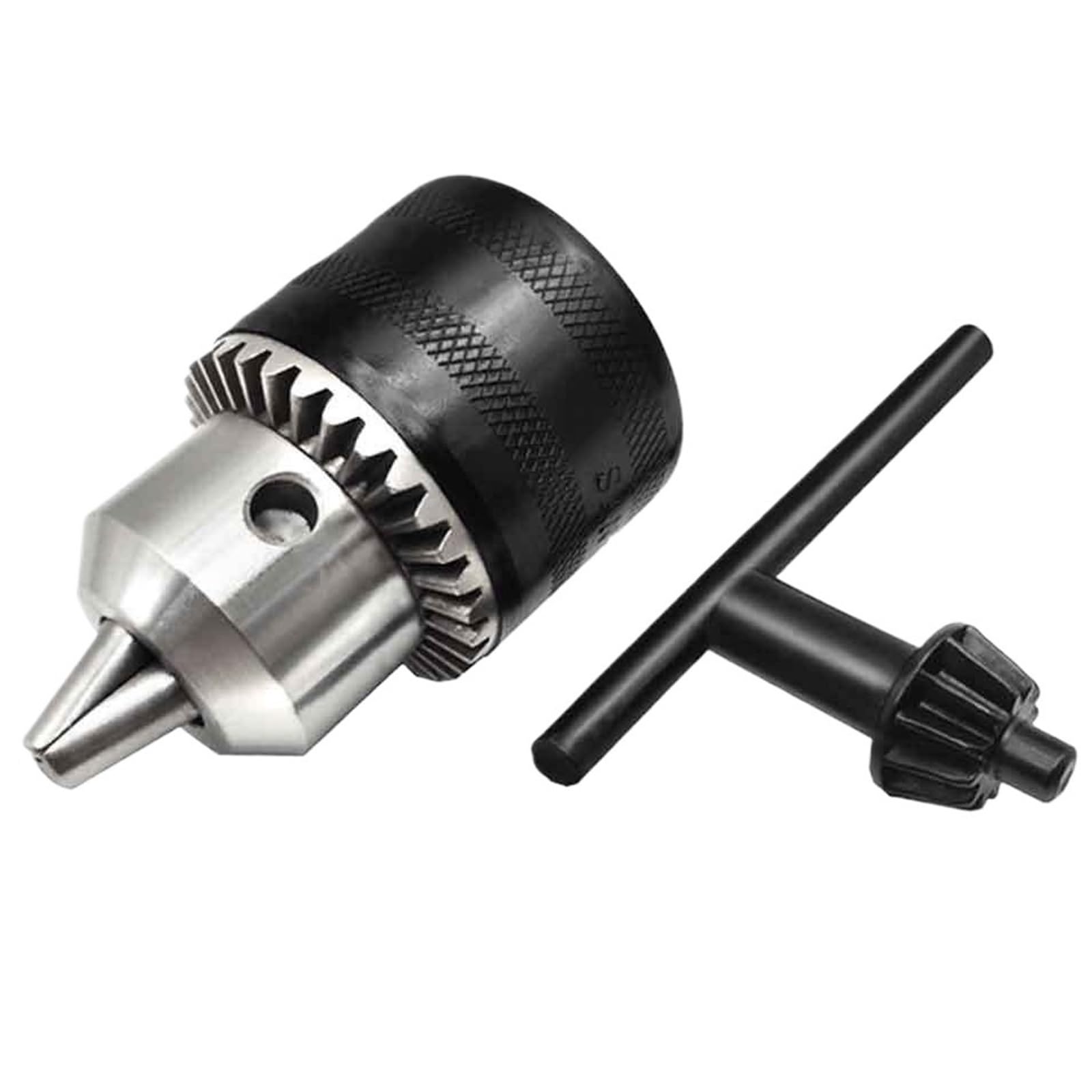 Atxyaa 1.5-10Mm Chuck Only 1.5-10Mm Drill Chuck,3/8-24Unf Mount Impact Driver Bits Conversion Hex Shank(1.5-10Mm Chuck Only)