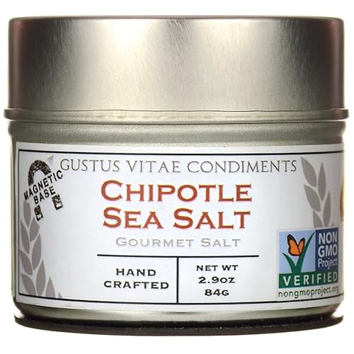 GUSTUS VITAE CONDIMENTOS Sal marina de chipotle, 1 EA