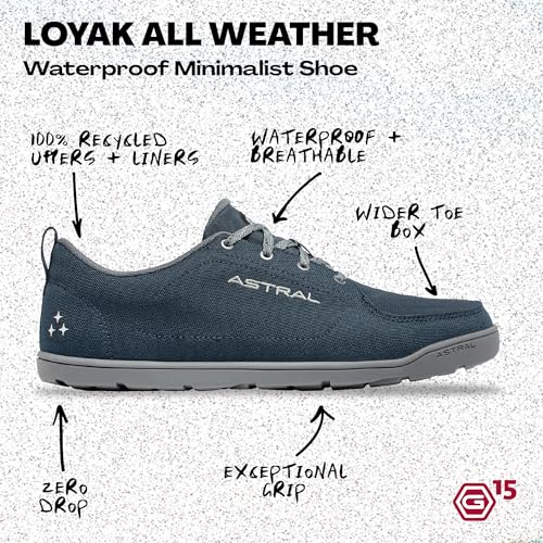 Image of Astral Loyak All Weather Shoes - Men's & Women's Waterproof, Breathable Sneaker for Travel & Casual Wear
