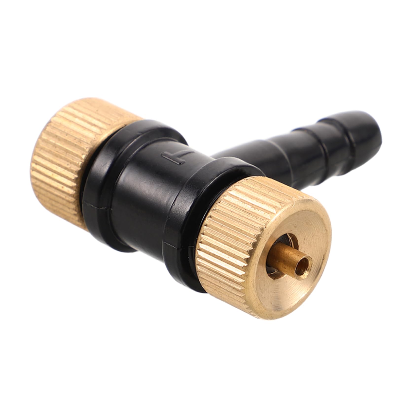 CHILDWEET Dual Head Tire Inflator Nozzle Adapter for Cars and Motorcycles Metal Construction Quick Connect Leakproof Design Essential Tool for Tire Inflation and Maintenance