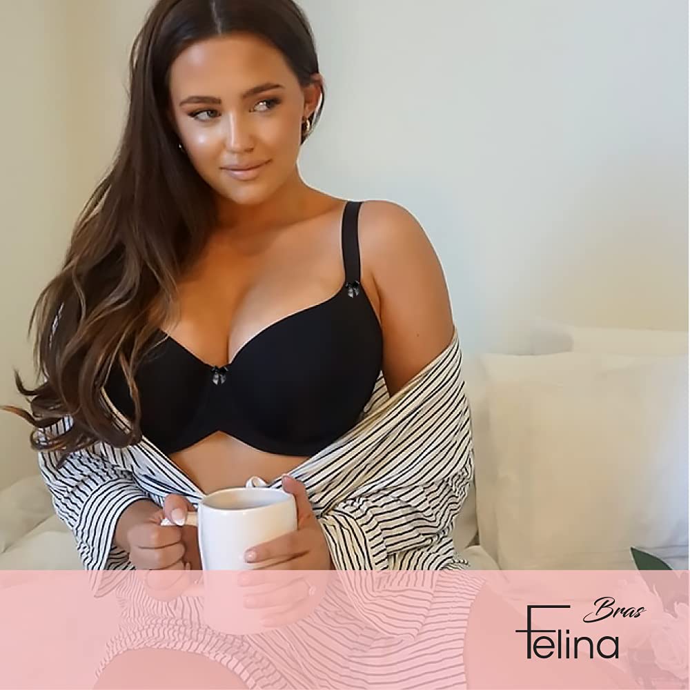 Felina Paramour Gorgeous Bra | Bras Memory Foam for Women with Multi Way Straps Comfortable T Shirt Bra