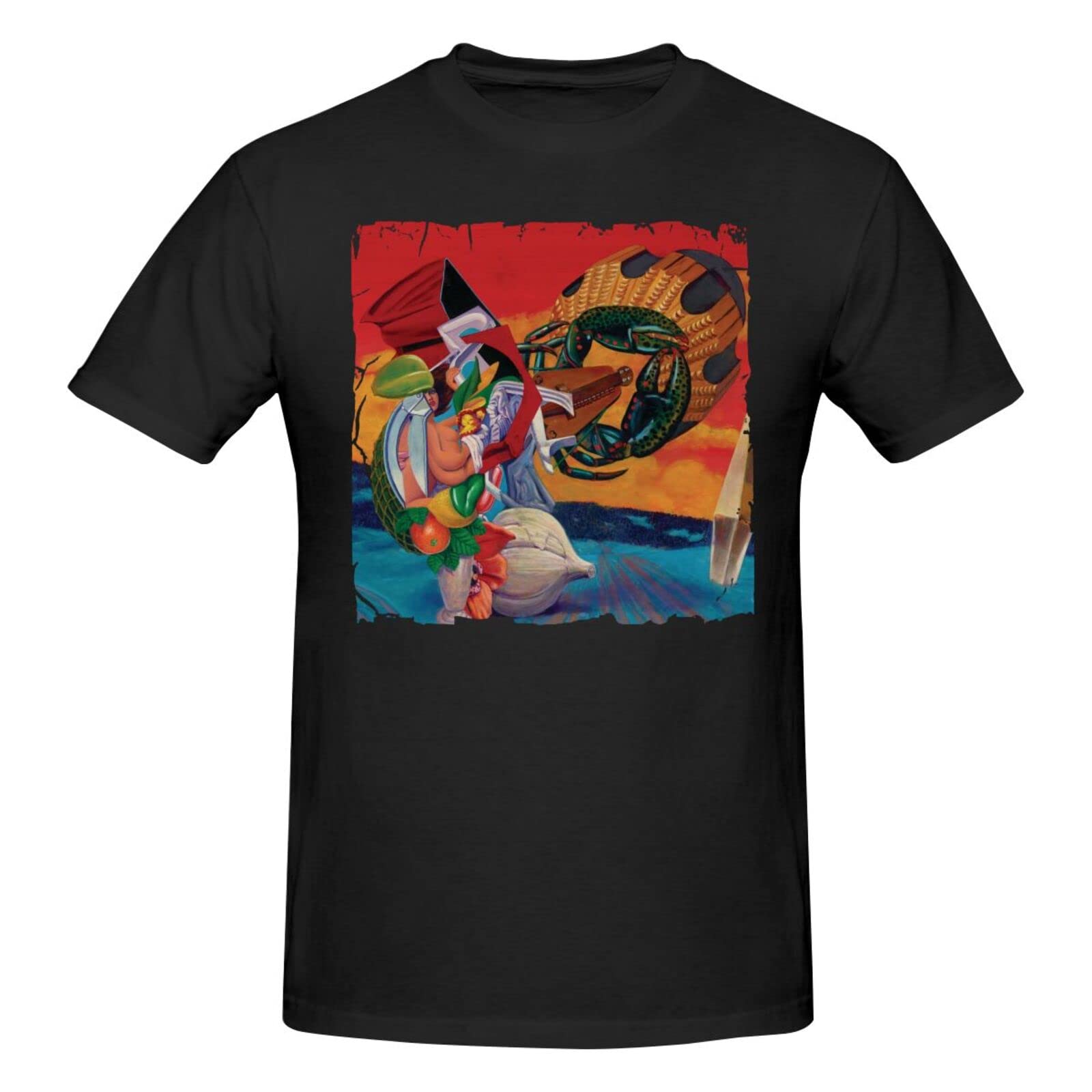BCLLGRETMen's The Mars Volta Shirt Summer Crew Neck Tops Casual Short Sleeves T-Shirts