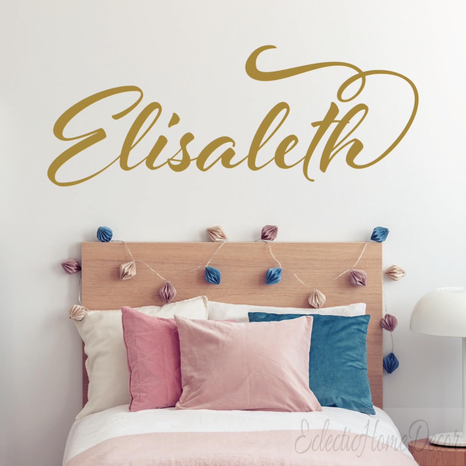 Personalized Name Wall Decal - Custom Vinyl Name Sticker for Kids Room, Nursery, Office, or Home Decor