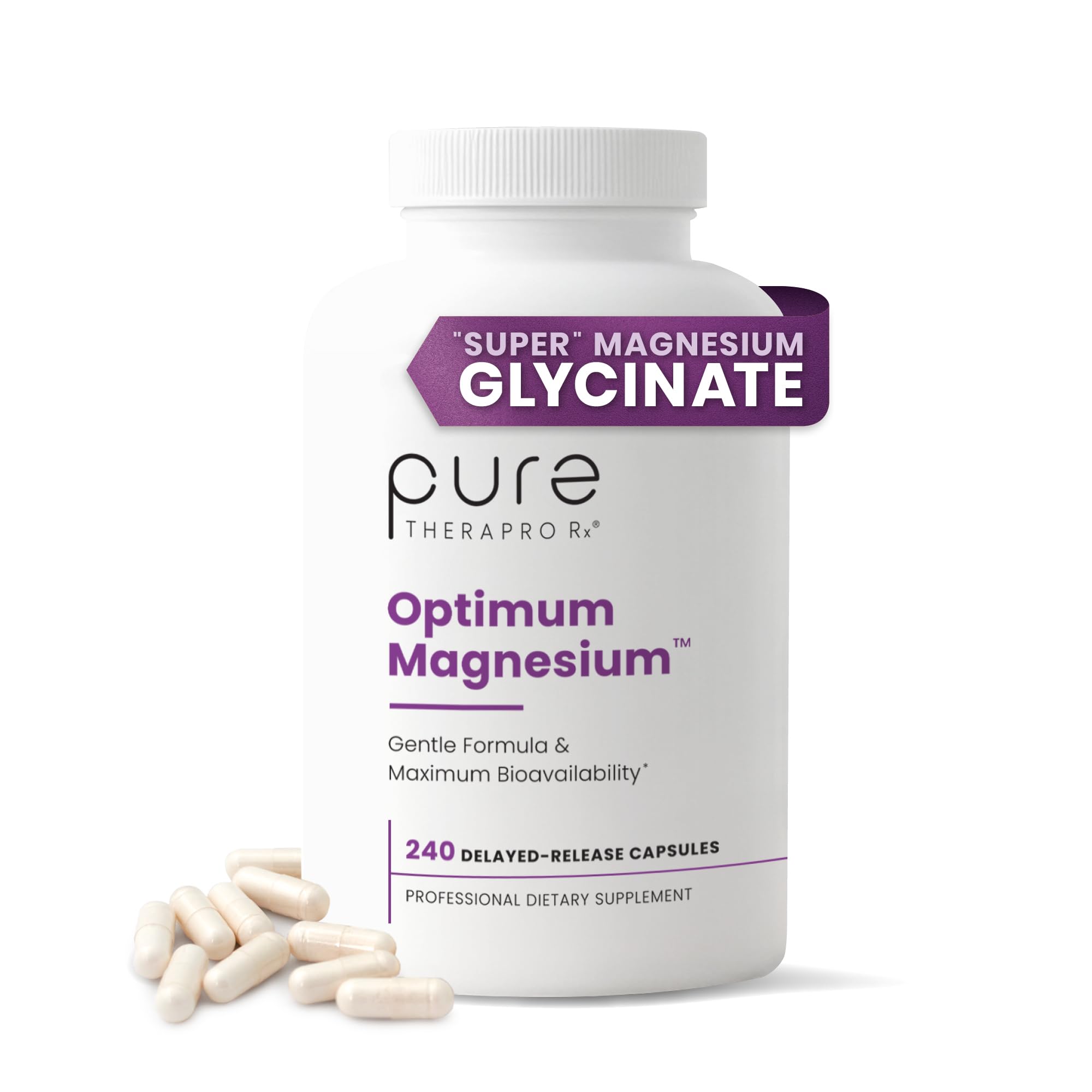 Optimum Magnesium, Energy & Sleep Support, 240 Capsules 240 Count (Pack of 1)