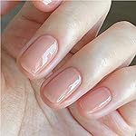 GAOY Nude Jelly Gel Nail Polish, 16ml Sheer Translucent Netural Soak Off Gel Polish, UV Light Cure for Nail Art DIY at Home, 3154 Coral Blush