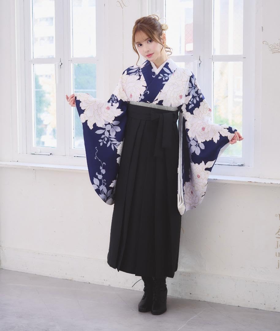 Amazon.co.jp: 袴3点セット 卒業式 小学生 大学生 袴セット