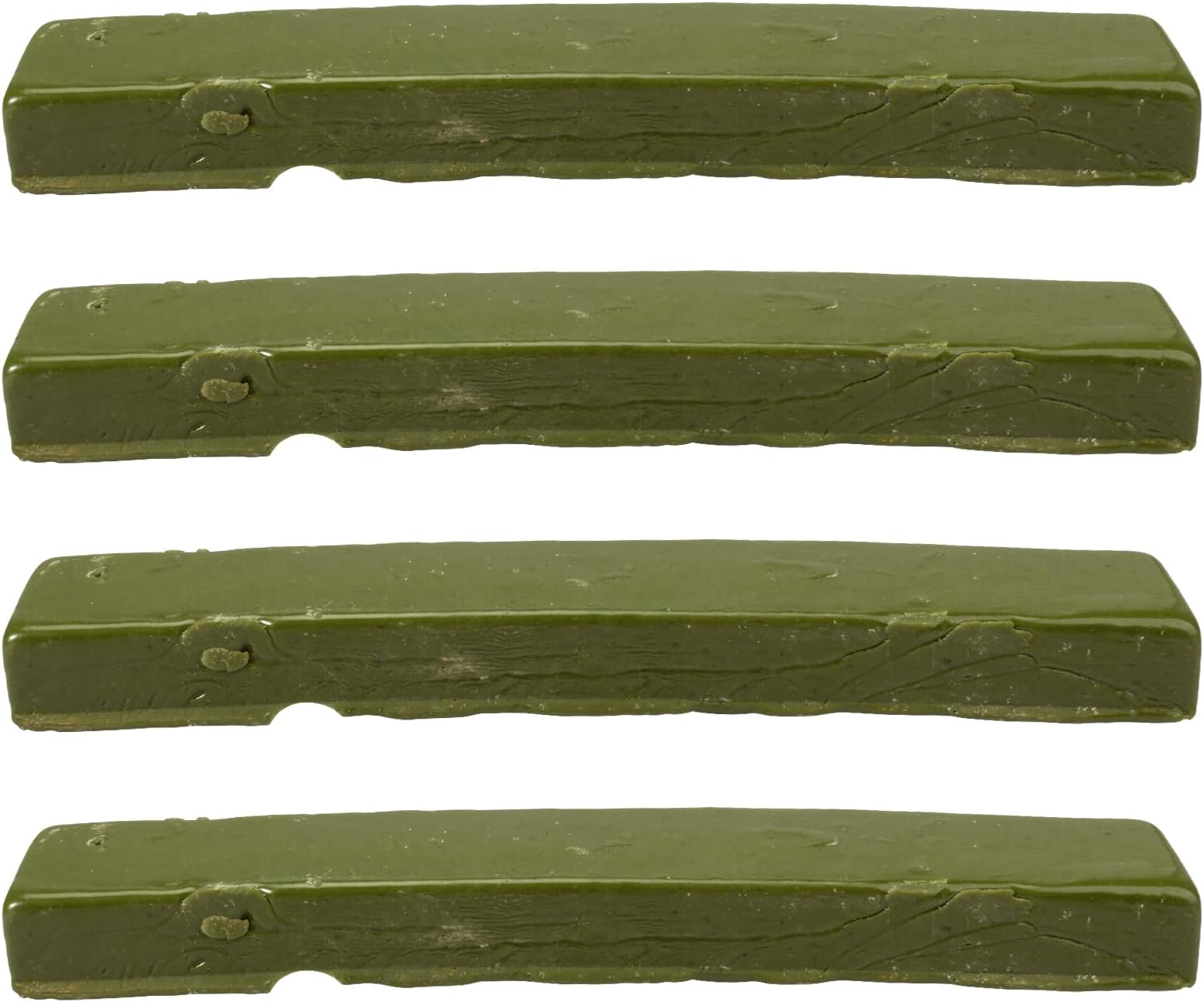 Green DOP Wax for Lapidary Cabochon Forming Cutting and Polishing Dopping Wax Sticks Stone Dopping Wax Lapidary DOP Wax (4 Pieces)