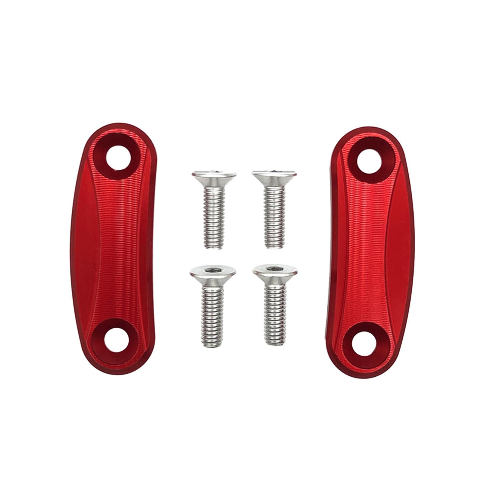 Merishopp 2X Motorcycle Mirror Extenders for ZX10R 2016-2023 Spare Parts Red-picture-27