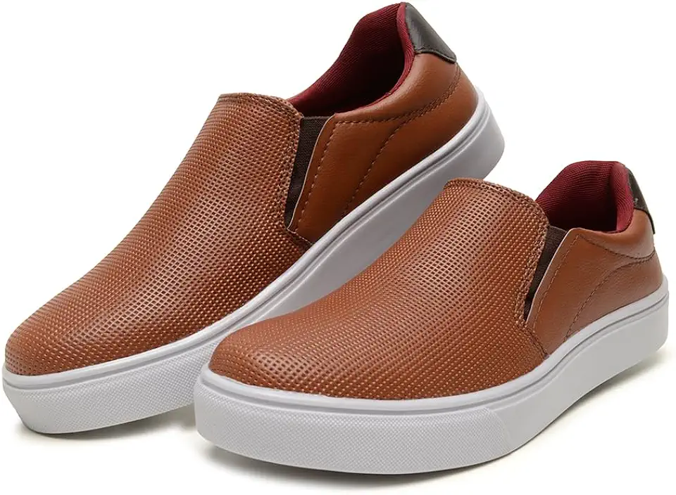 Sapatenis Masculino Tenis Casual Iate Slip On Ultra Conforto