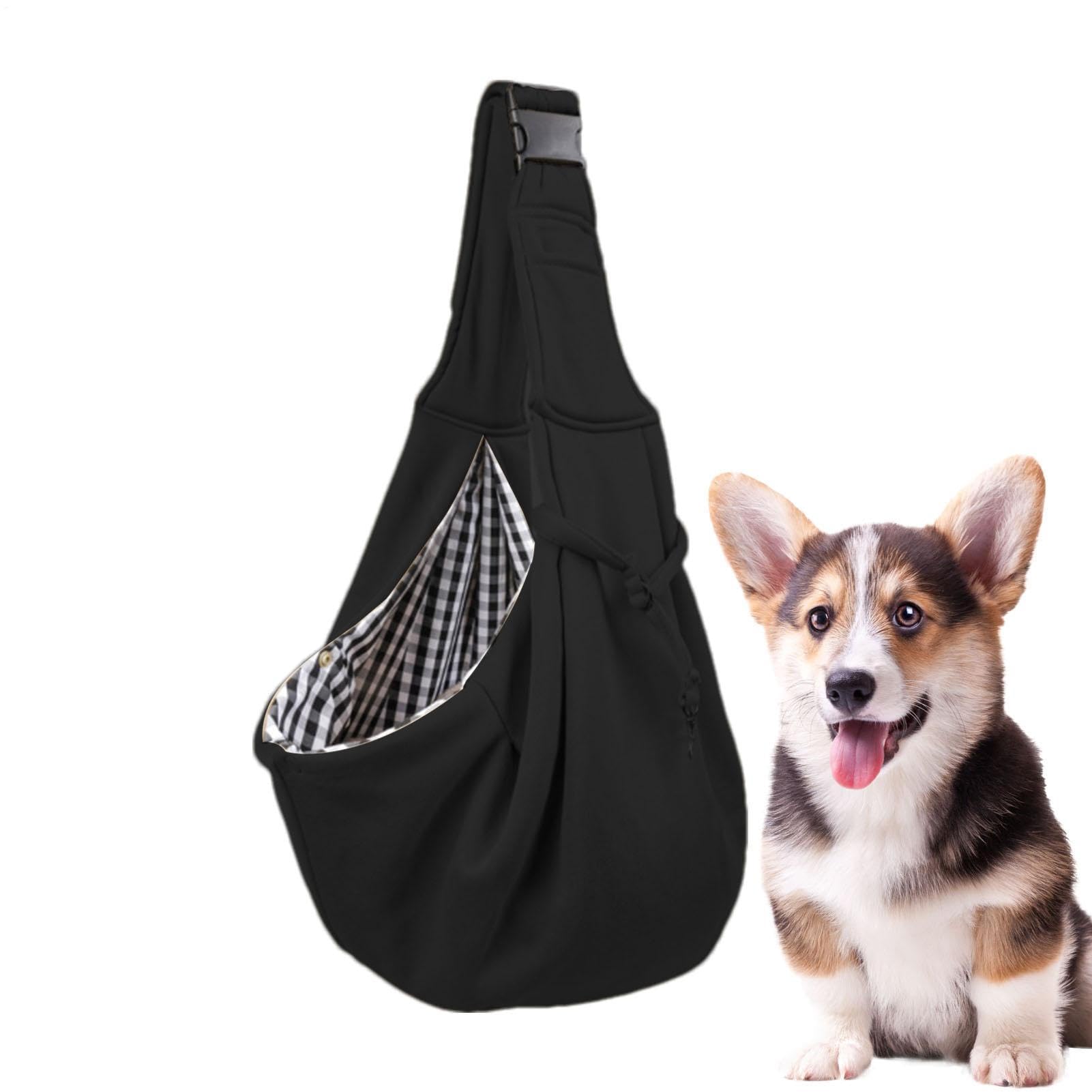 Huayeex Transportbox für kleine Hunde und Katzen | Wendbare Haustier-Tragetasche für kleine Hunde,Wendetragetasche, Hundetragetasche für für Reisen, Spaziergänge im Freien