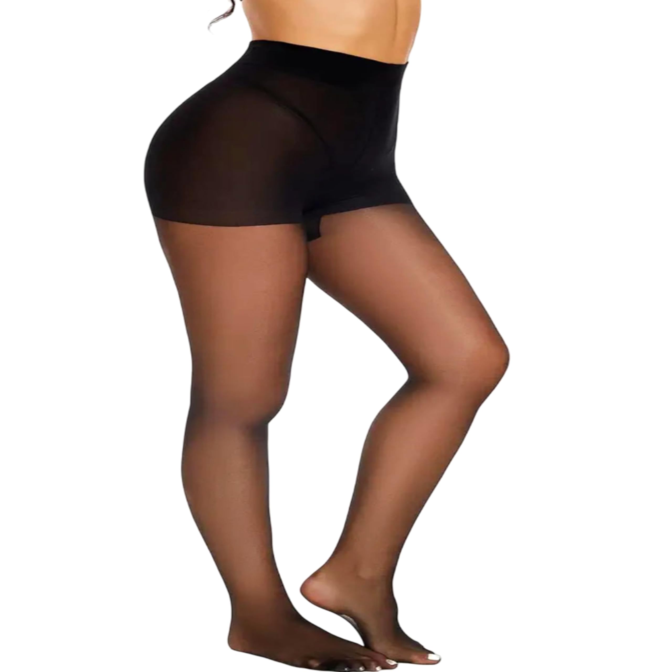 kalra magic Women Stockings Pack of 1 Sheer Transparent Nylon Pantyhose Tights | Ladies Stretchable Seamless Hosiery Body Shaping Skin Fit-picture-26