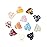 Claw Jaw Hair Clips 12PCS Small for Thin Hair Styling Mini Accessories Classic Clamp for Women Girls