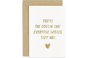 Adorable and Heartfelt Birthday Greeting for Your Cousin from Old English Co.
