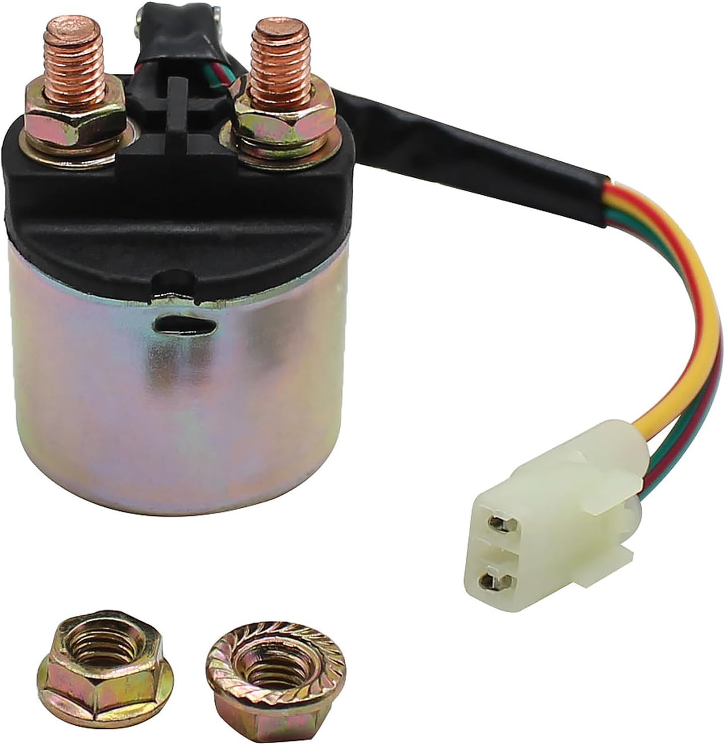 Rancher 350 Starter Solenoid Relay for Honda TRX350 Rancher 350 2000-2006/TRX420 Rancher 420 2009-2014/TRX500 Foreman 500 2005-2009 2011-2013/TRX450 Foreman 450 1998-2004/TRX400 Foreman 400