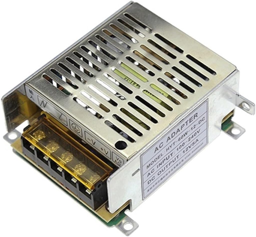 12V lamp with AC/DC Indoor Constant Voltage Power Supply Iron Shell Power Supply Full A 12V5A Access Control Power Supply