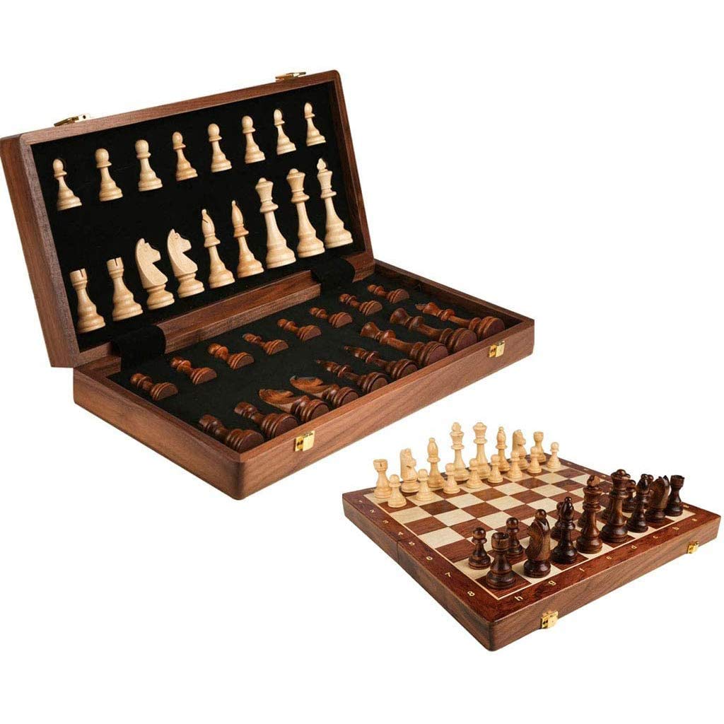 Buy Chess Set, Chess Board Set,Large Folding Wooden Chess Set Manual