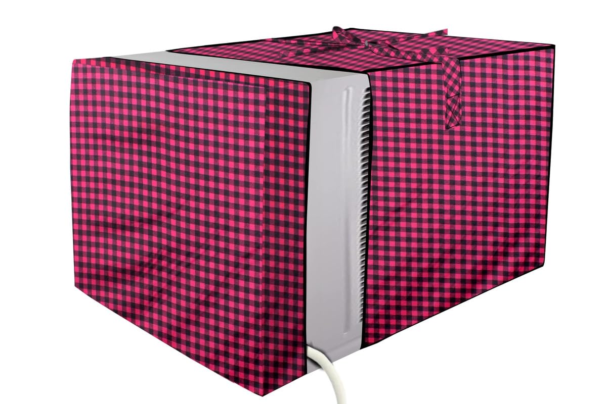 Stylista window ac cover suitable for Lloyd 1.5 Ton ‎LW19A3N, Gingham Pattern Magenta Color Elastic fit Cover for front and rear Of Window Ac (B0CWNYBS4R) Amazon Price History, Amazon Price Tracker