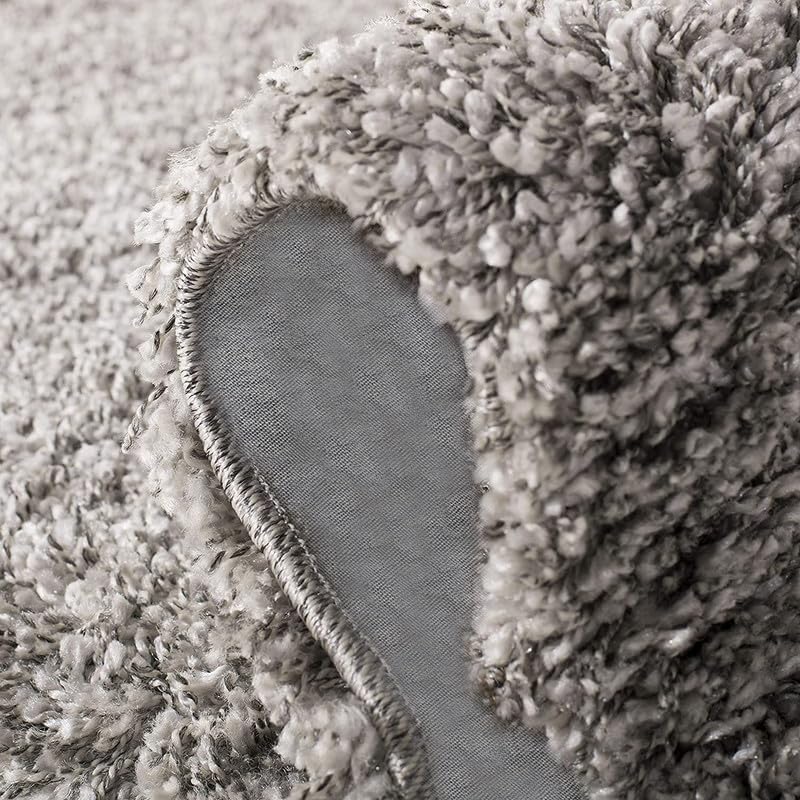 Image of Shaggy Area Rug - Extra Plush Luxury Carpet, Super Soft & Cozy Feel| Perfect for Living Room, Bedroom, and Stylish Home Decor- Grey (8 x 11 ft)