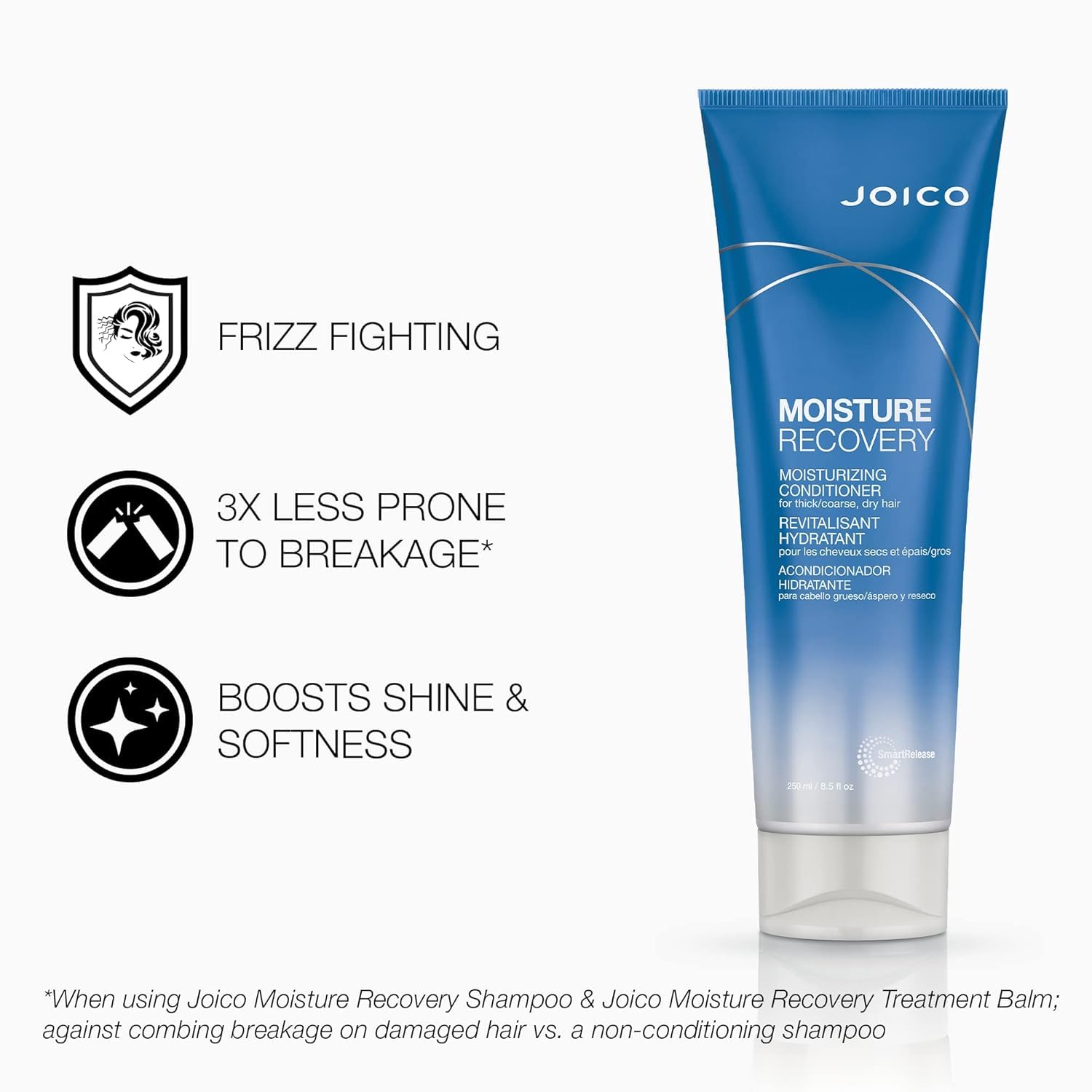 Joico Moisture Recovery Shampoo/Conditioner Duo 10.1 Oz. Bottles by Joico