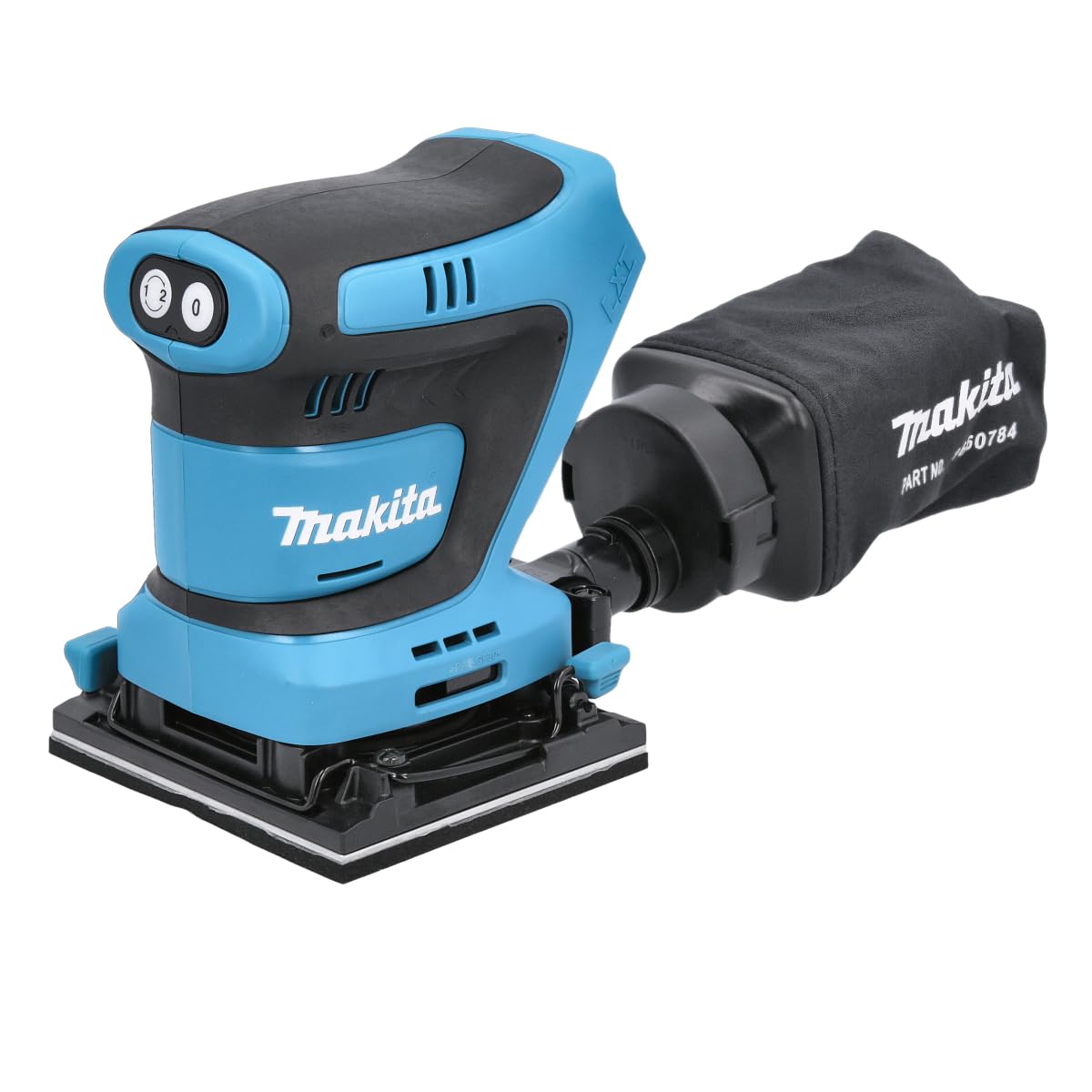 Makita Lijadora de acabado LXT de iones de litio de 18 V DBO481Z - Baterías y cargador no incluidos