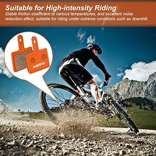 2 works Bike Brake Pads,Bicycle Disc Brake Pads for Shimano B01S Deore M315 M355 M515 M525 C501 C601 M375 M395 M415 M416 M446 M465 M475 M485 M486 Tektro TRP - Image 2