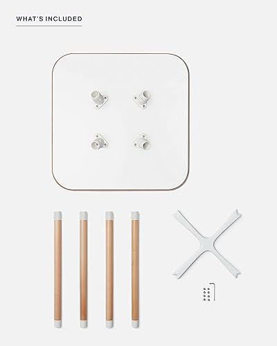 Miniatura 11 de Lalo La mesa de juego, mesa preescolar de madera y actividades para niños con superficie fácil de limpiar, instalación rápida y fácil, segura y