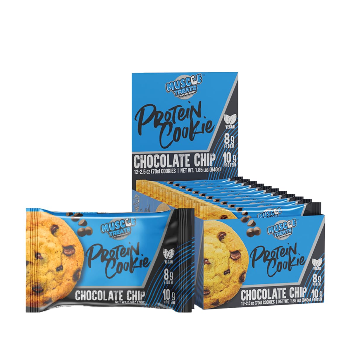 Amazon.com : Forzagen Muscle Treats Protein Cookie 2 Flavors