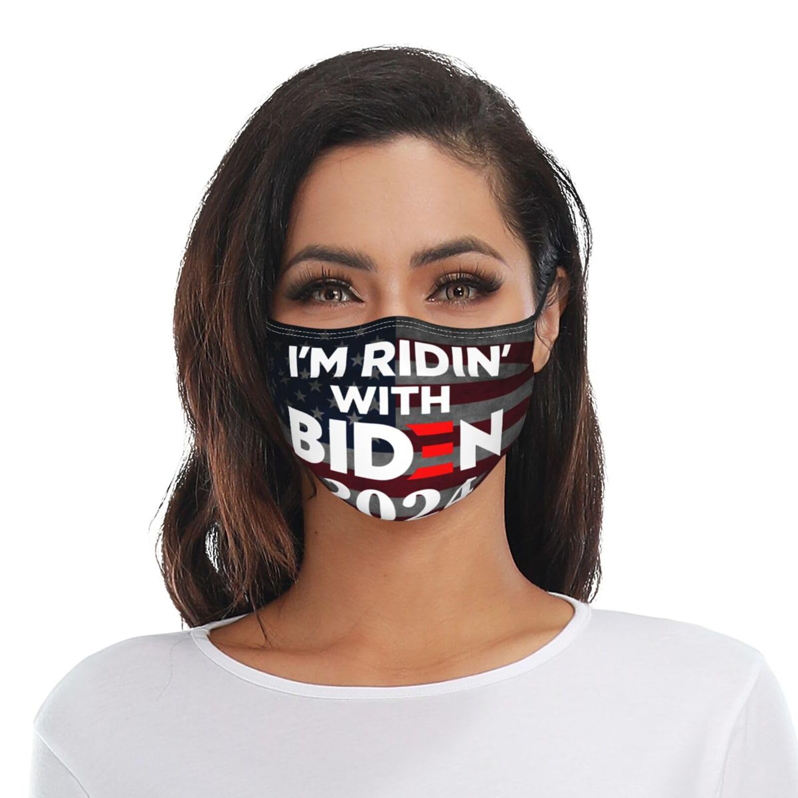 with Biden - 2024 Election Adult Dust Mask Adjustable Dust Face with 2 Filter46