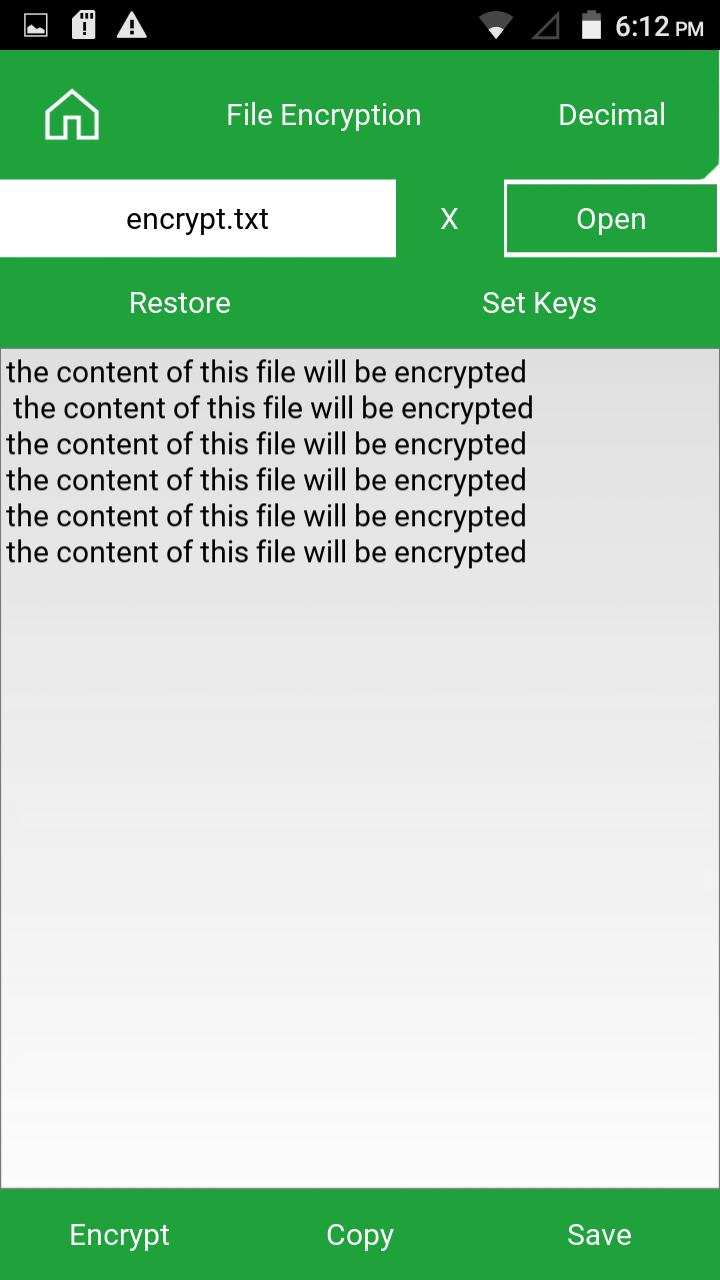Encryption Decryption Kit - App on Amazon Appstore
