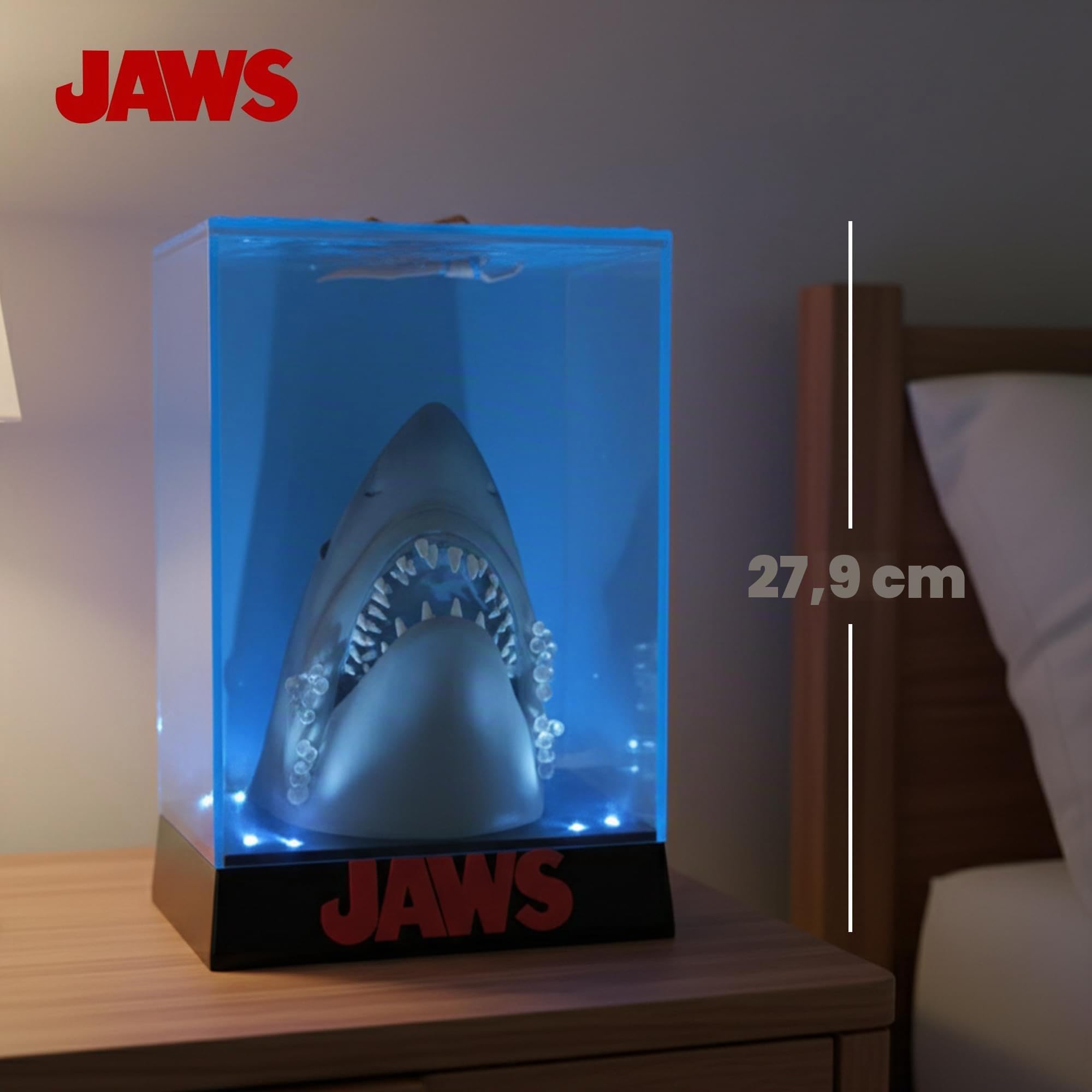 SD Toys Figurine avec lumière Poster 3D Requin Exclusive 50e Anniversaire