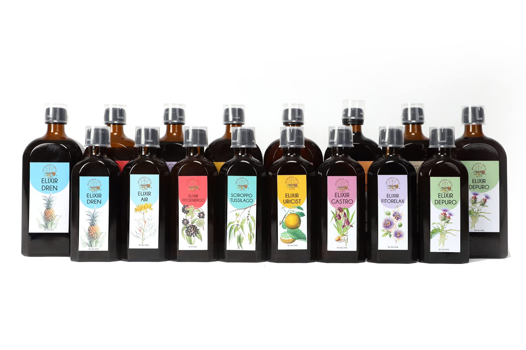 Elixir Prost 500ml I Serenoa, Ortica, Epilobio I Prostata, e minzione alterata, Integratore per la Funzionalità della Prostata