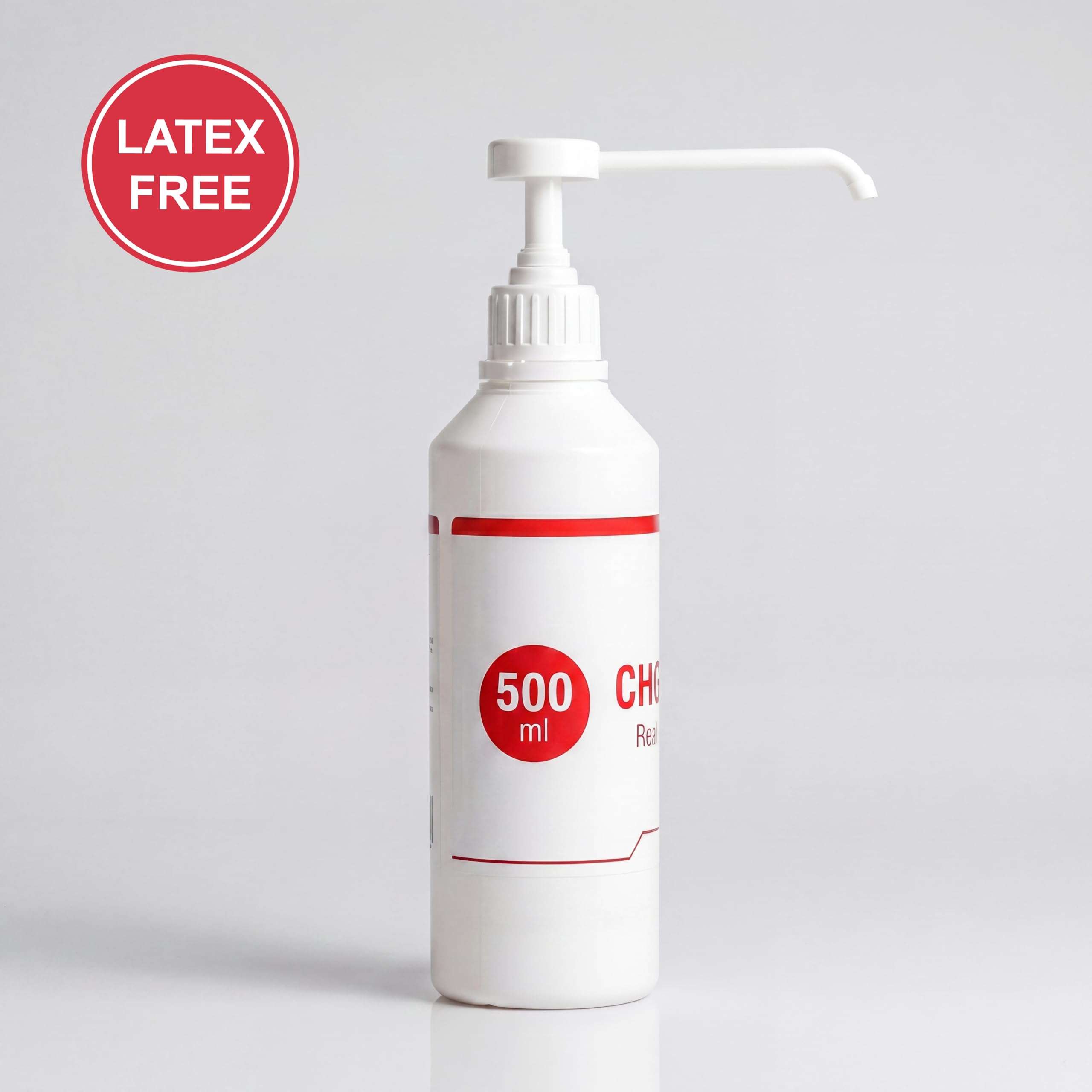 KMINA Solución Jabonosa CHG 4% 500 ml, Clorhexidina para Higiene de Manos y Piel Sana, Uso Externo, Botella con Válvula Dosificadora