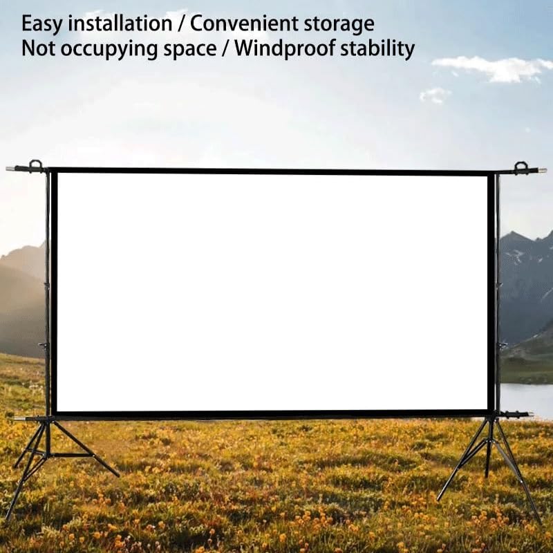 Pantalla portátil plegable para proyector 120 pulgadas miniatura 5