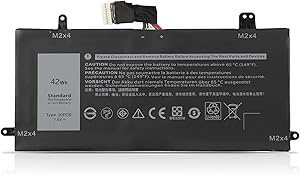 TIIANTE J0PGR Laptop Battery Replacement for Dell Latitude 12 5285 5290 2-in-1 Tablet Series Notebook T17G T17G001 T17G002 0J0PGR JOPGR 1WND8 X16TW 0X16TW FTH6F 0FTH6F RDYCT 0RDYCT 7.6V 42Wh 5250mAh