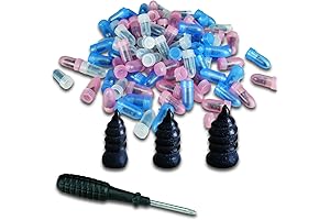 100 Pack Tire Repair Plugs with Screwdriver