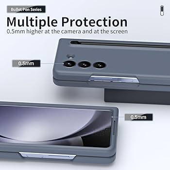 Galaxy Z Fold5/W24ケース 手帳型 全面保護 マットの表面 指紋 Amazon.co.jp: Galaxy Z Fold5 / W24携帯全面保護ケース 手帳型