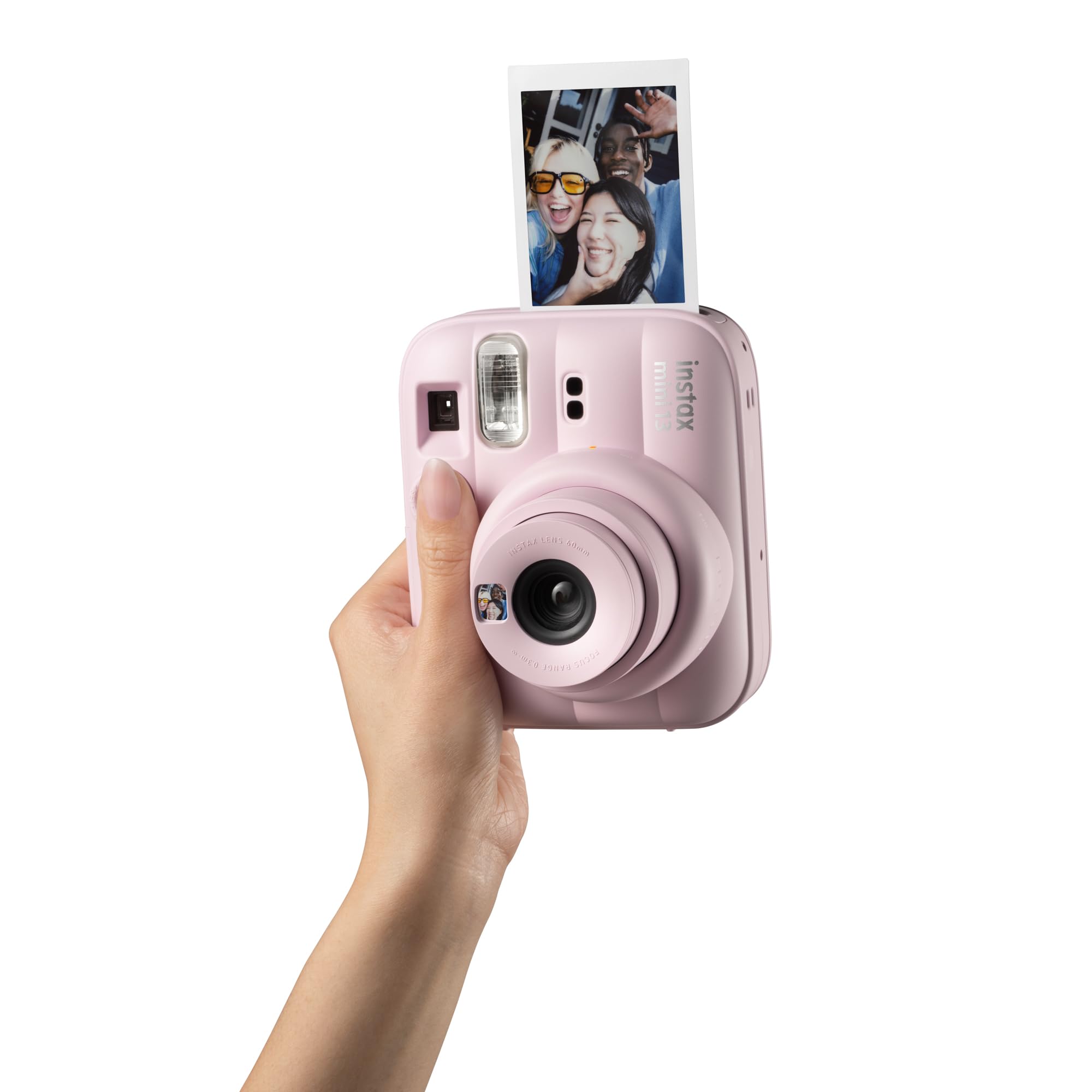 FUJIFILM instax mini 13 Sofortbildkamera Candy Pink Selfiespiegel Nahaufnahmemodus automatische Belichtung