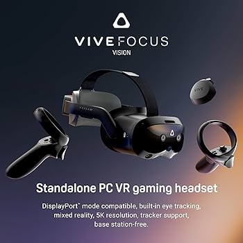 Amazon.com: HTC Vive Focus Vision with Free Facial Tracker — Mixed