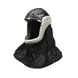 PAPR, Versaflo Respiratory Helmet M-407, For Powered Air Purifying Respirators, Premium Coated Polycarbonate Visor and Nomex Flame Resistant Shroud, 1/Case