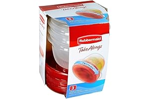 Rubbermaid TakeAlongs Twist & Seal: Ultimate Convenience for Food Storage