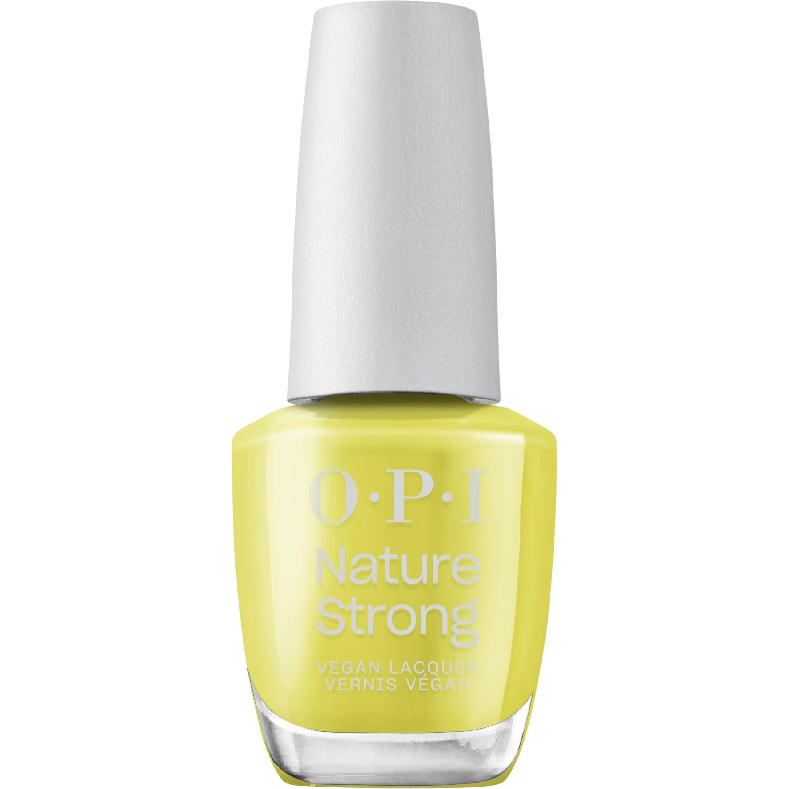 OPI Nature Strong Give Me Some Suga Cane Green Crème Nail Polish - High-Shine, 7-Day Wear | Long Lasting Colour | 15ml