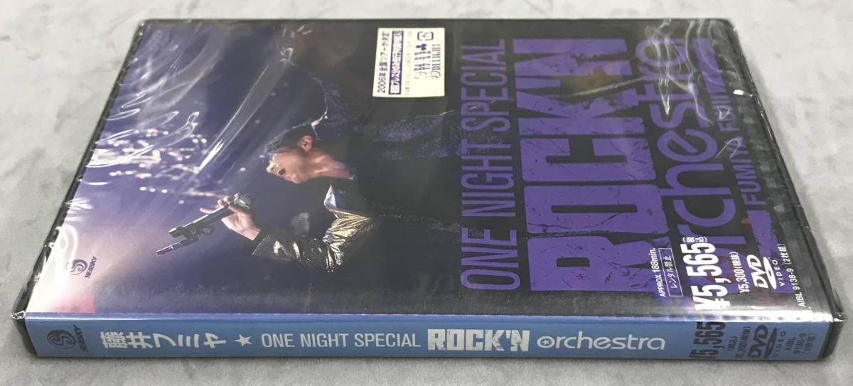 FUMIYA FUJII ONE NIGHT SPECIAL ROCK'N ORCHESTRA [DVD] o7r6kf1